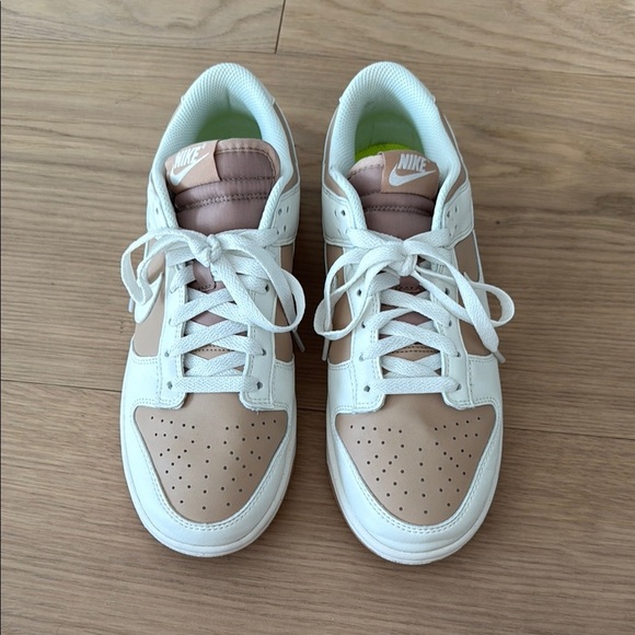 Nike | Womens Dunks low | White and Tan | 8.5 - Picture 2 of 10
